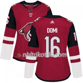 Arizona Coyotes Trikot Max Domi 16 Adidas 2017-2018 Maroon Authentic - Dame